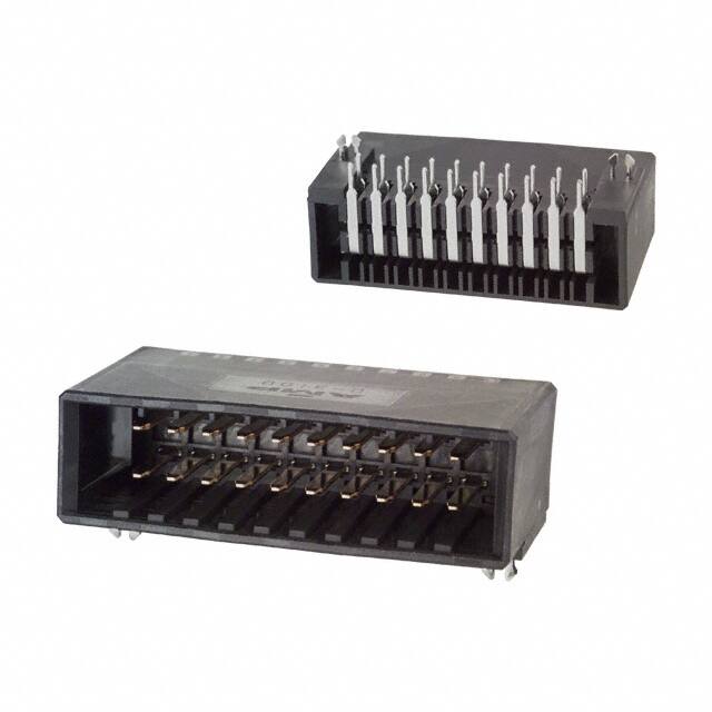 178308-2 TE Connectivity AMP Connectors  Headers Male Pins